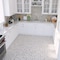 Apollo Tile Grey And White Hexagon 5.48 sq.ft 11.7 in. x13.5 in. Marble Mosaic Tile, 5PK APLSV99G37EC41 - alternate 2
